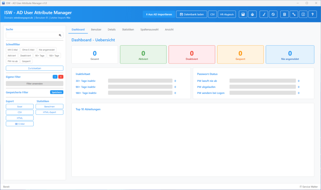 AD User Attribute Manager