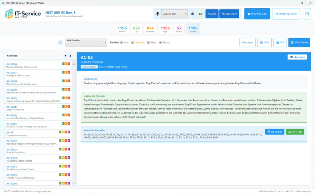 NIST 800-53 Viewer NIST 800-53 Viewer