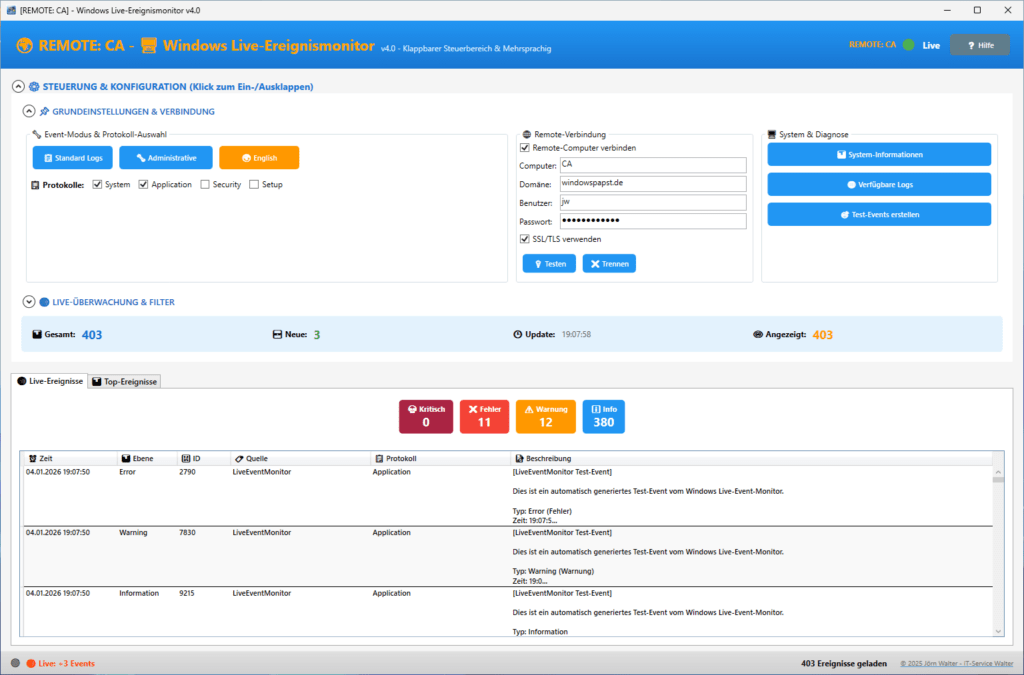 Remote-Verbindung - Der Mehrwert