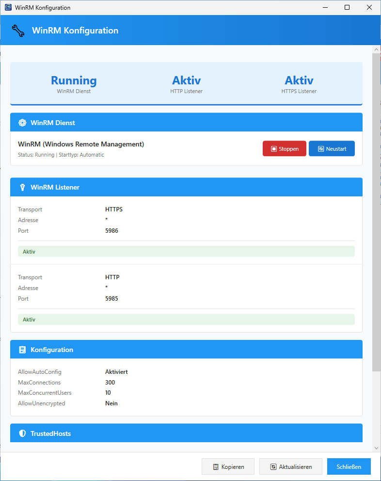 Remote WinRM Auto Config
