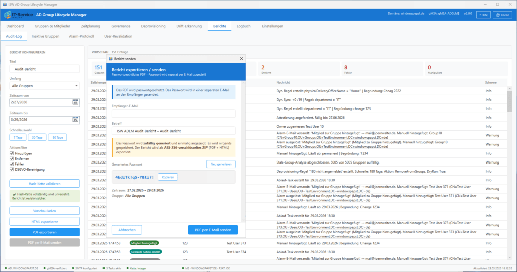 Audit Log Export-Formate Audit Log Export-Formate