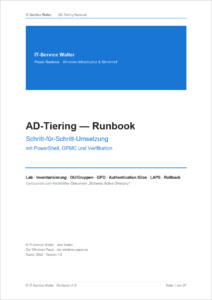 Praxis-Runbook · Windows-Infrastruktur & Sicherheit