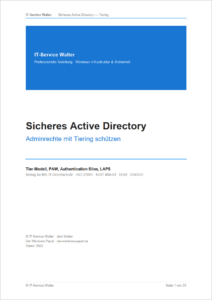 Professionelle Anleitung · Windows-Infrastruktur & Sicherheit