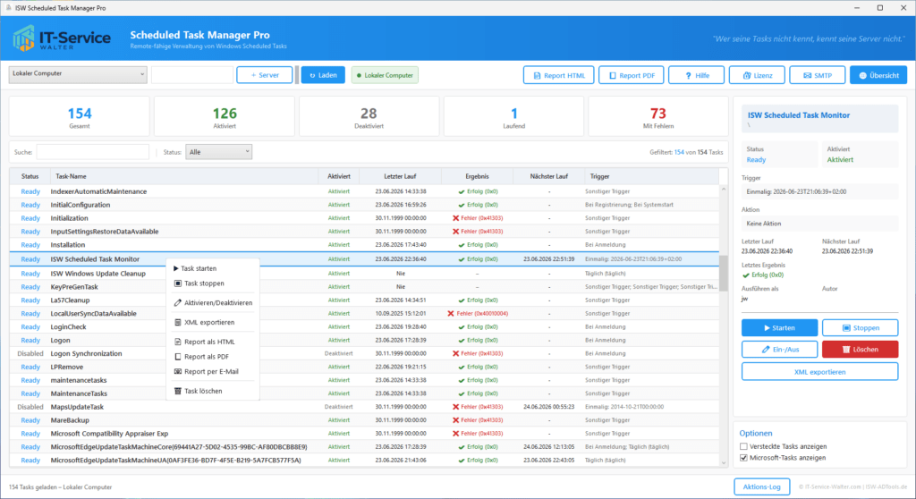 Scheduled Task Manager Pro Scheduled Task Manager Pro