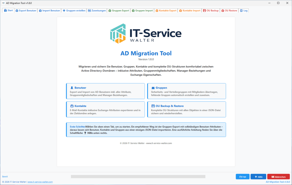 AD Migration Tool AD Migration Tool