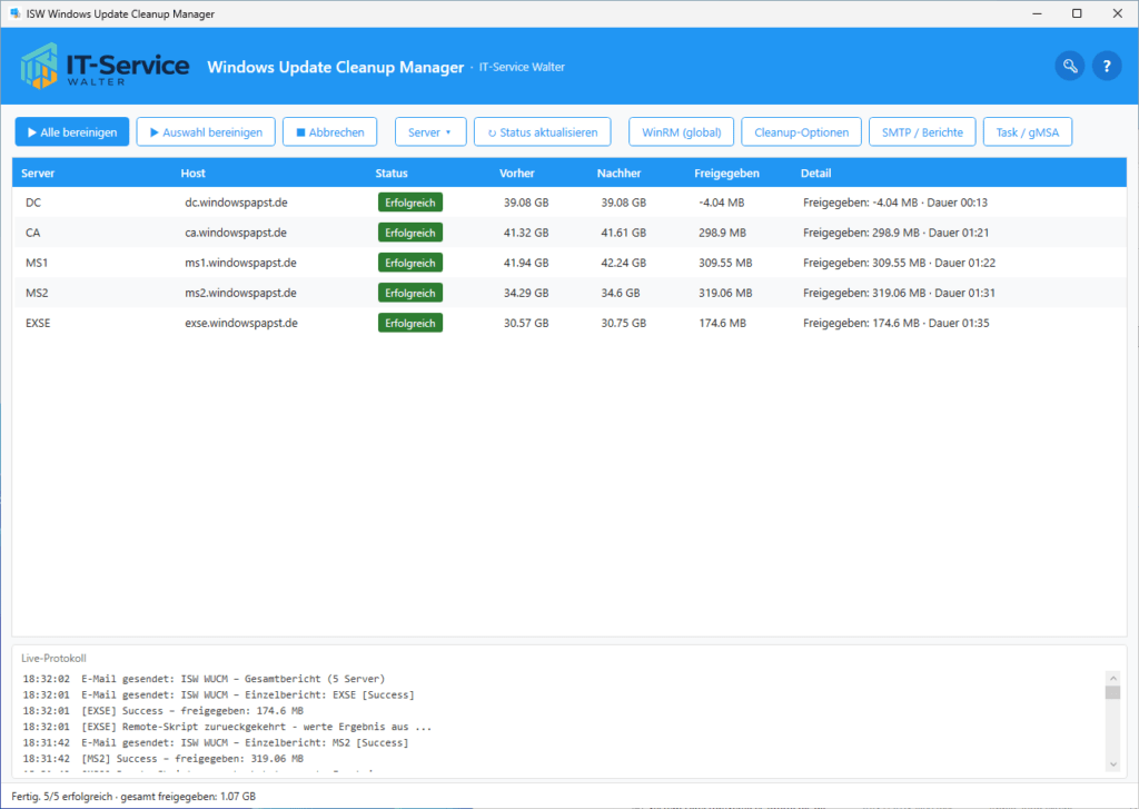 Windows Update Cleanup Manager Windows Update Cleanup Manager