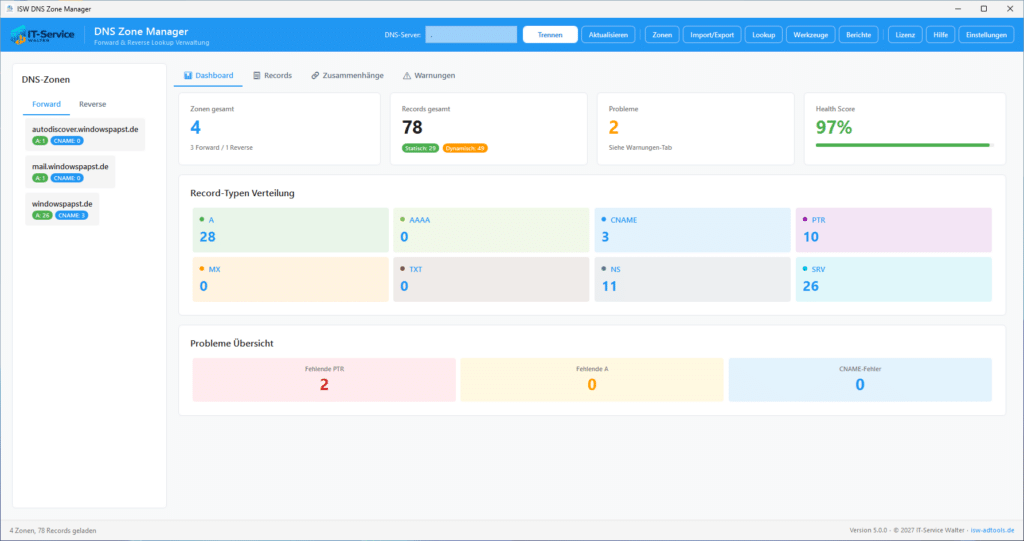 DNS Zone Manager DNS Zone Manager