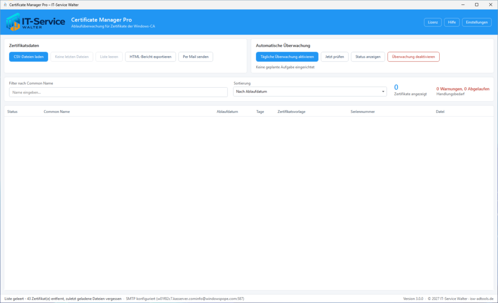 Certificate Manager Pro Certificate Manager Pro